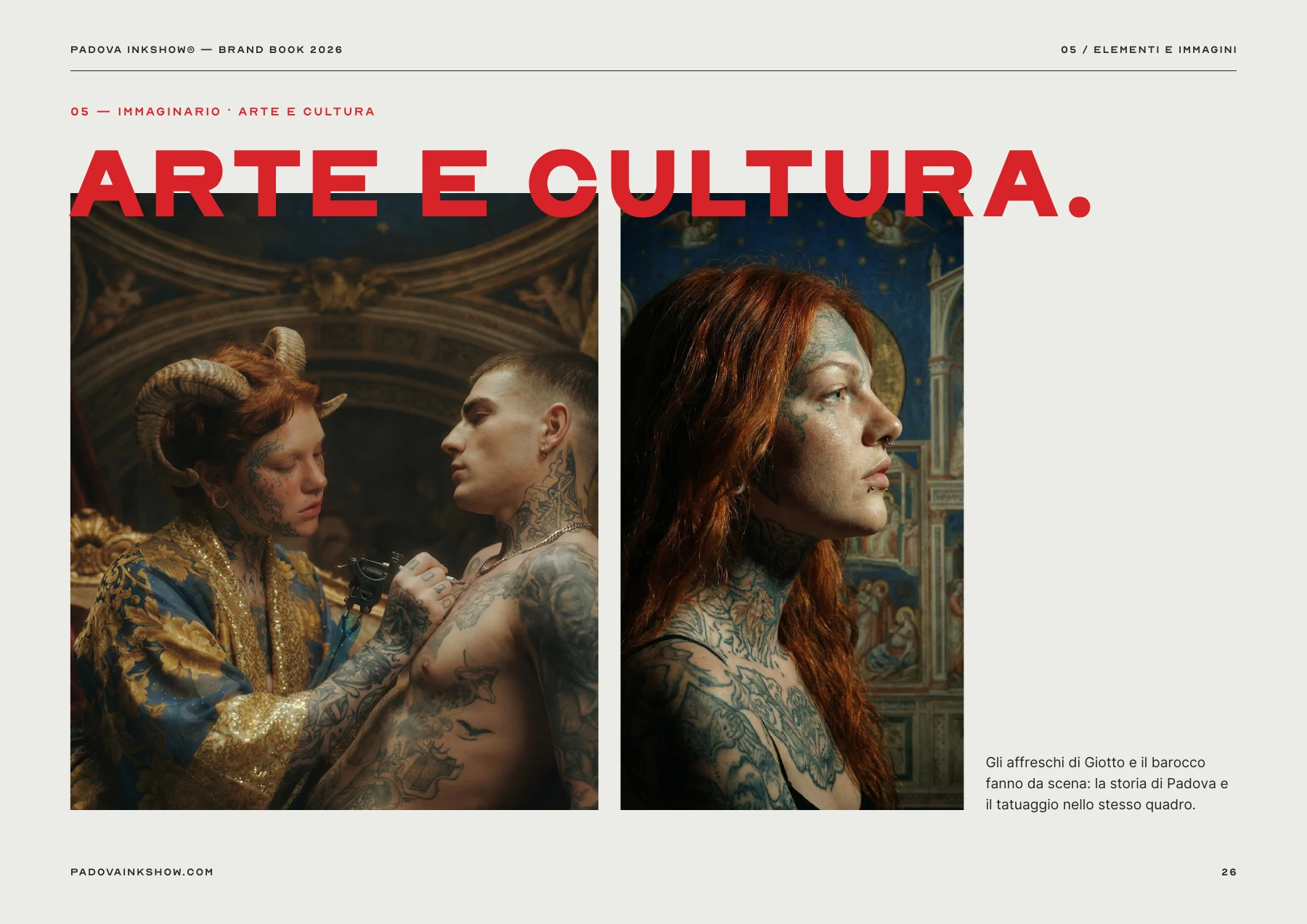 Padova InkShow brand book 2026 — page 26