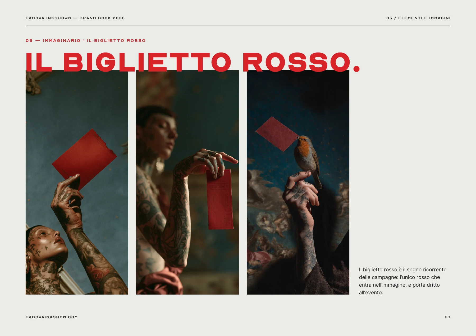 Padova InkShow brand book 2026 — page 27